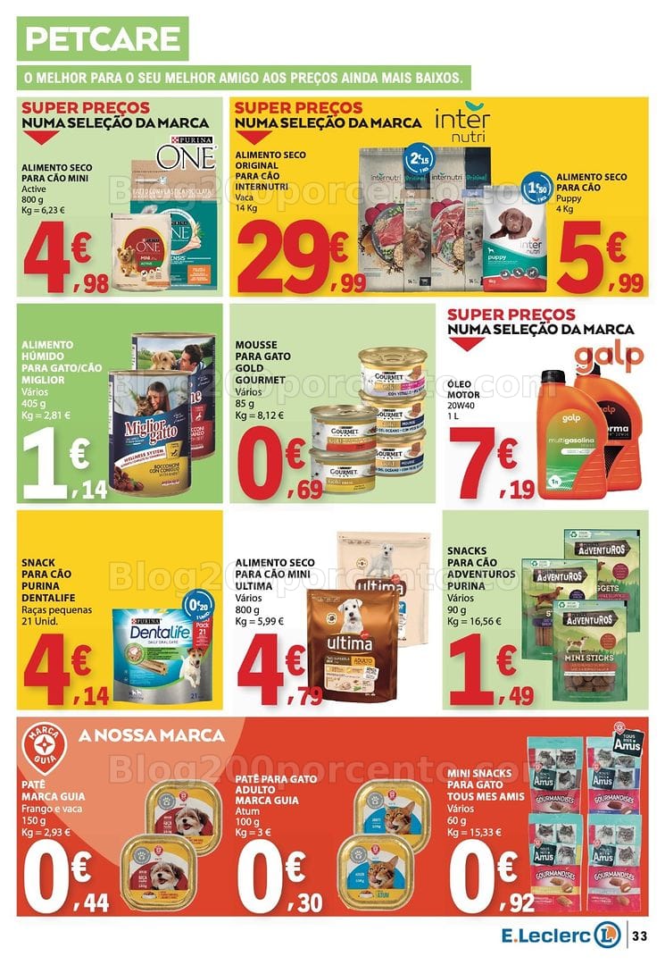 Antevisão Folheto E-LECLERC Promoções de 24 a 30 setembro